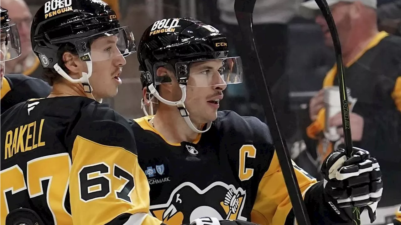 Crosby scores two goals to lead Penguins to win over Canadiens