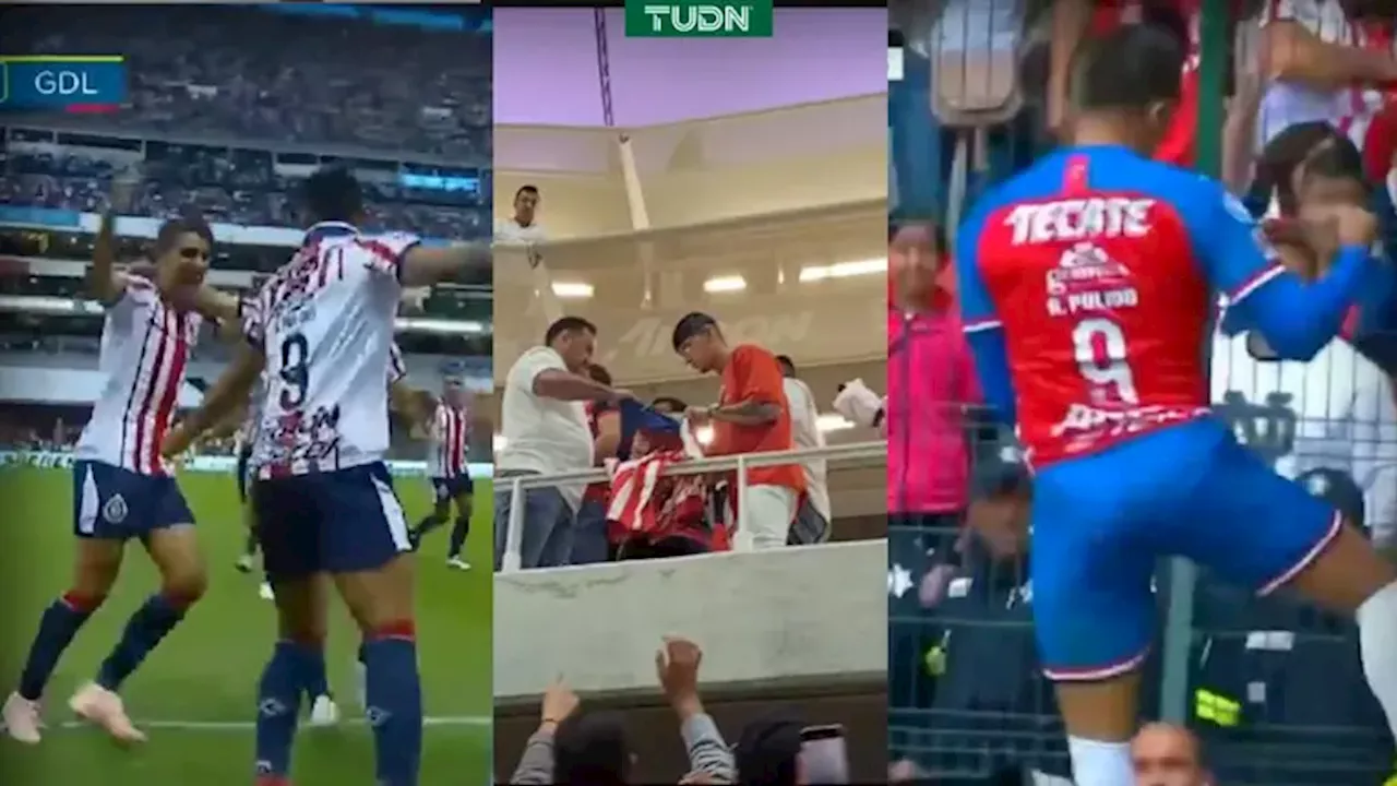 Alan Pulido reaparece en el Chivas vs. Pumas y la afición enloquece