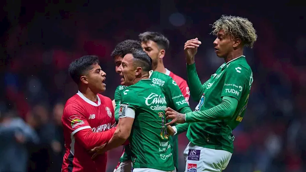 Andrés Guardado explota y se arma la bronca en el Toluca vs. León