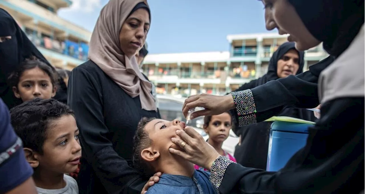 Empat kanak-kanak cedera, pusat vaksin polio di utara Gaza diserang