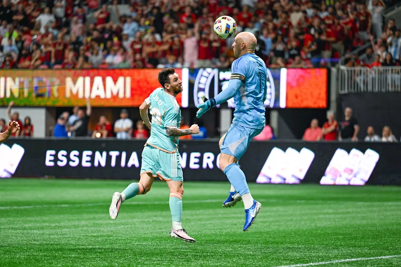 Inter Miami moet beslissingsduel spelen na late treffer Atlanta United