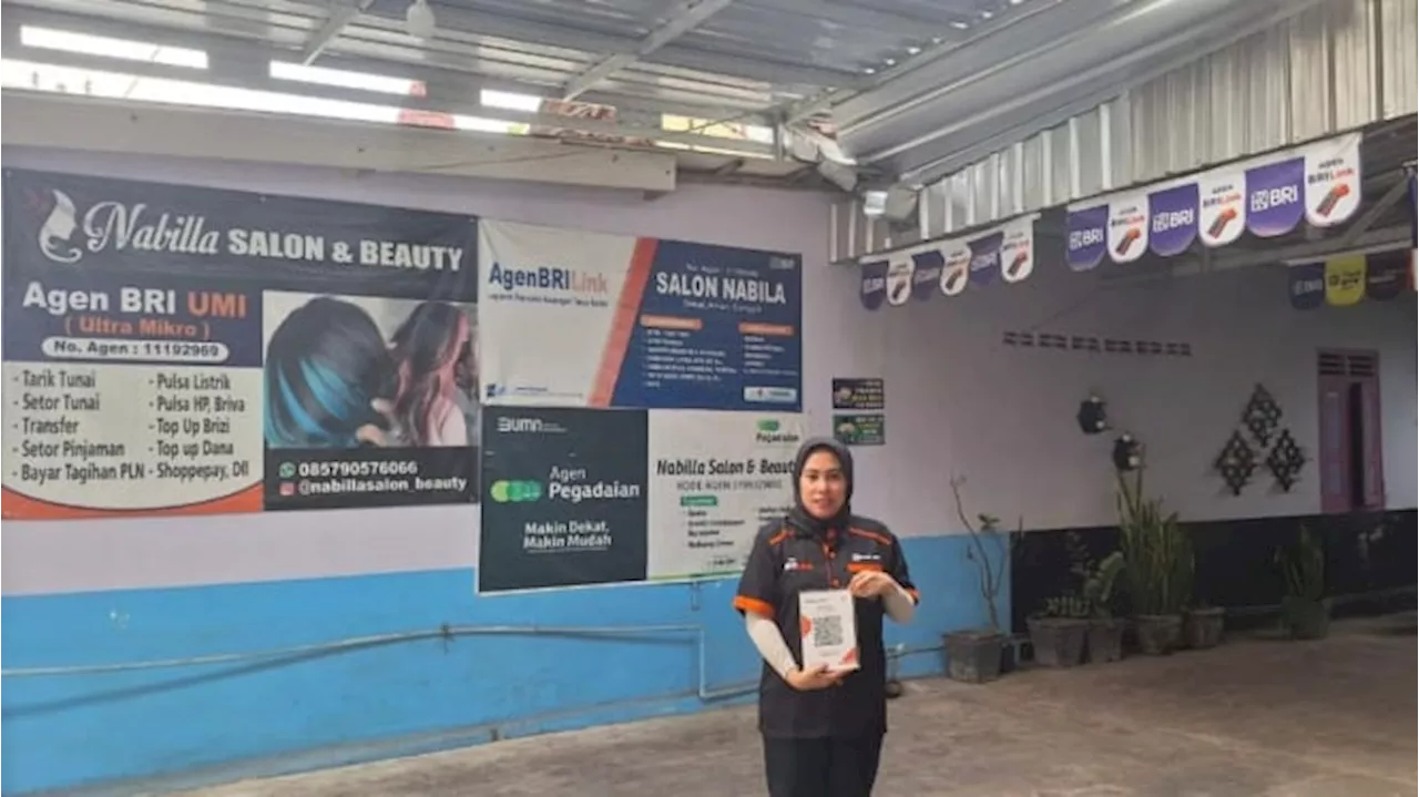 Usaha Salon ini Makin Cuan Sejak Mendapatkan Pemberdayaan BRI dan Bergabung Menjadi AgenBRILink