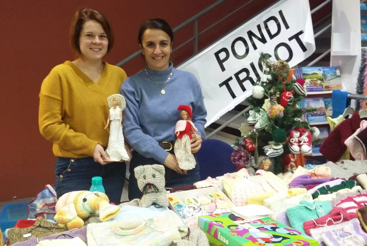 Pontivy : l'association Pondi Tricot se mobilise pour le Téléthon