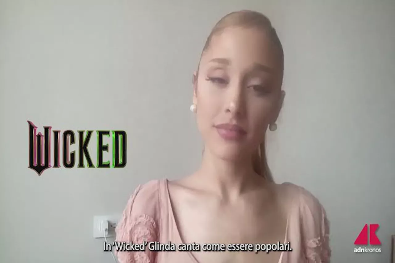 Ariana Grande: 'Oggi abbiamo bisogno di ‘Wicked’, ci rende migliori'