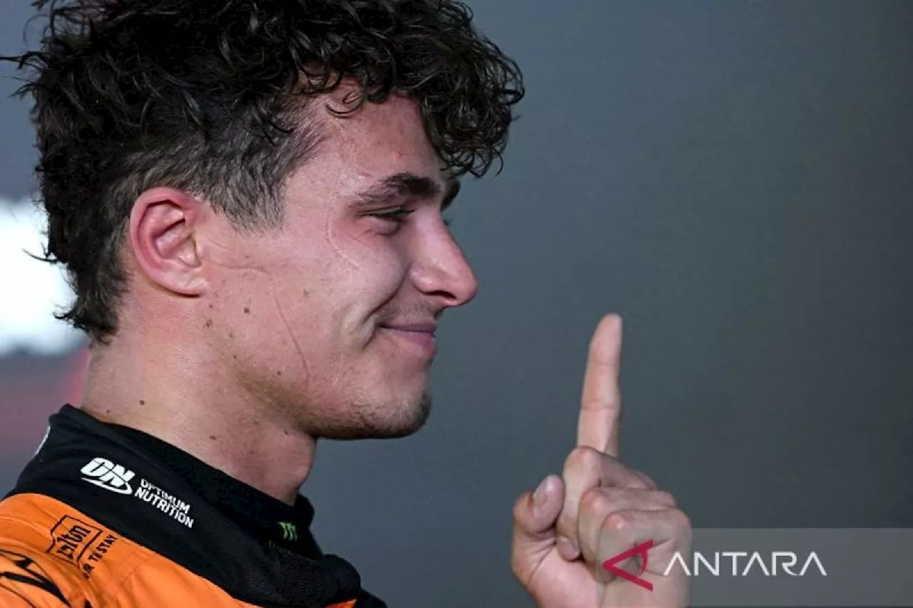 Norris tatap optimistis GP Qatar setelah raih pole sprint