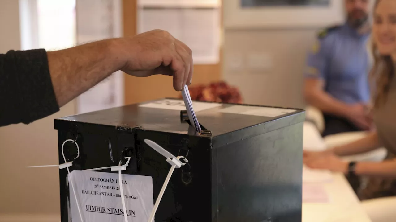 Counting begins in Ireland's election as 3 parties battle for top place