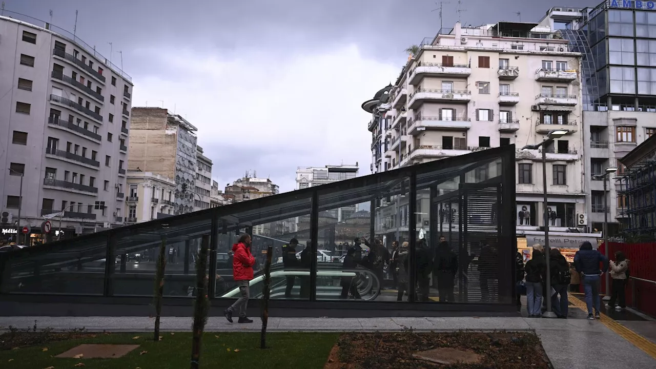 Greek city of Thessaloniki gets new metro system with driverless trains after years of delays