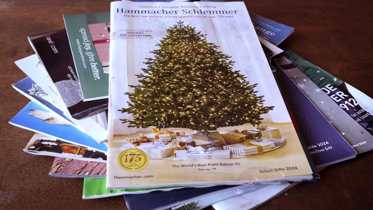 Why your favorite catalogs are smaller this holiday season