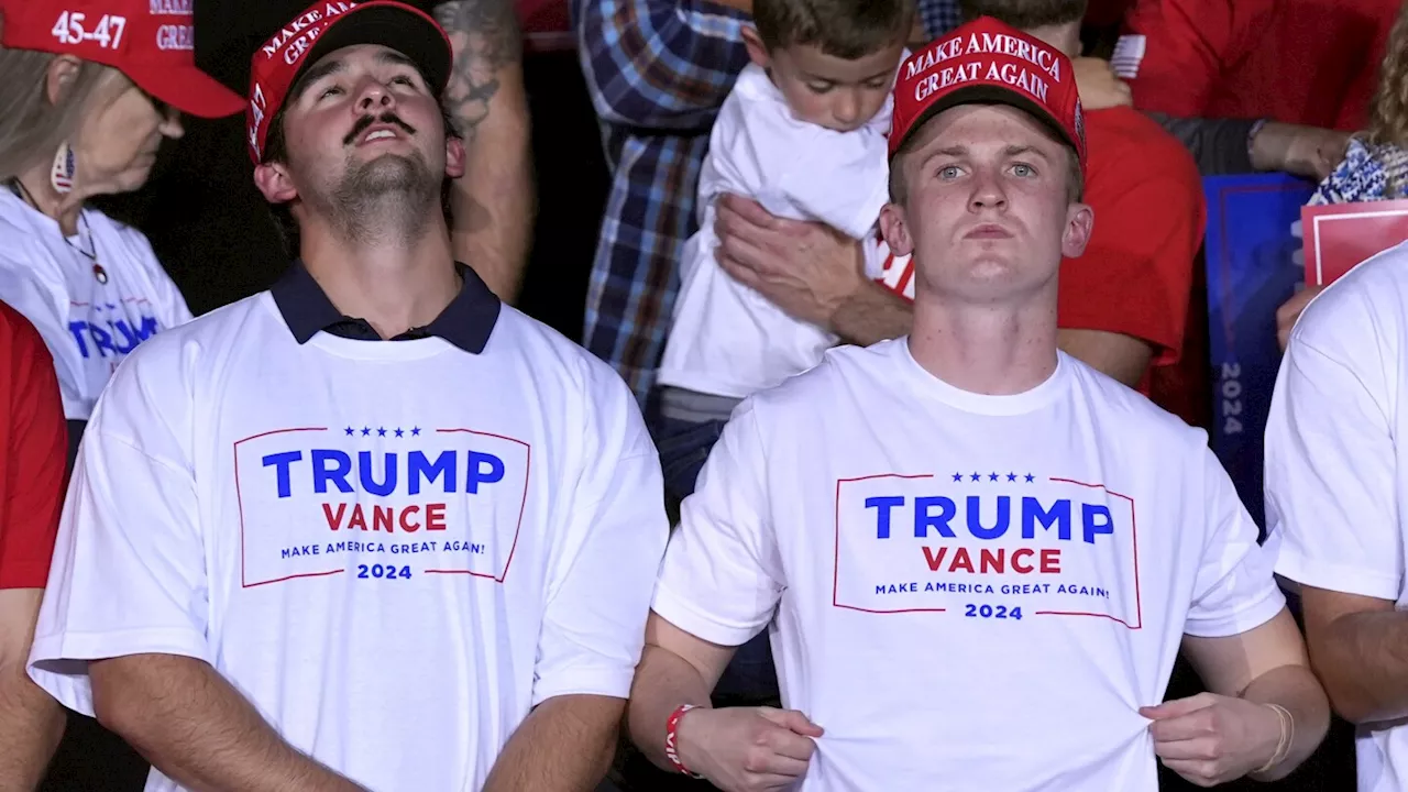 Young men swung to the right for Trump after a campaign dominated by masculine appeals