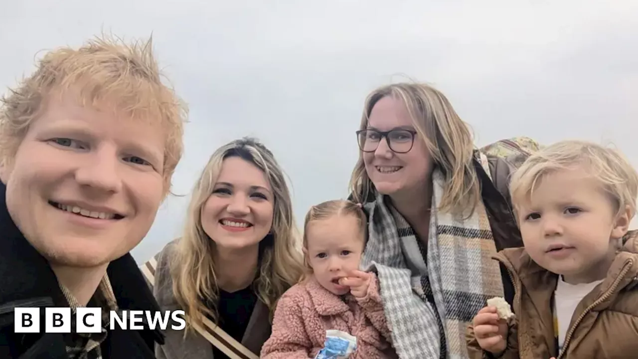 Ed Sheeran releases Christmas music video shot in Southwold