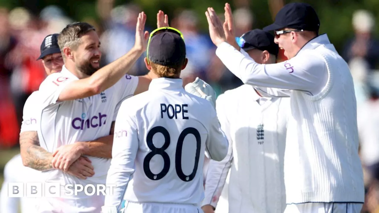 New Zealand vs England: Tourists on verge of victory in first Test