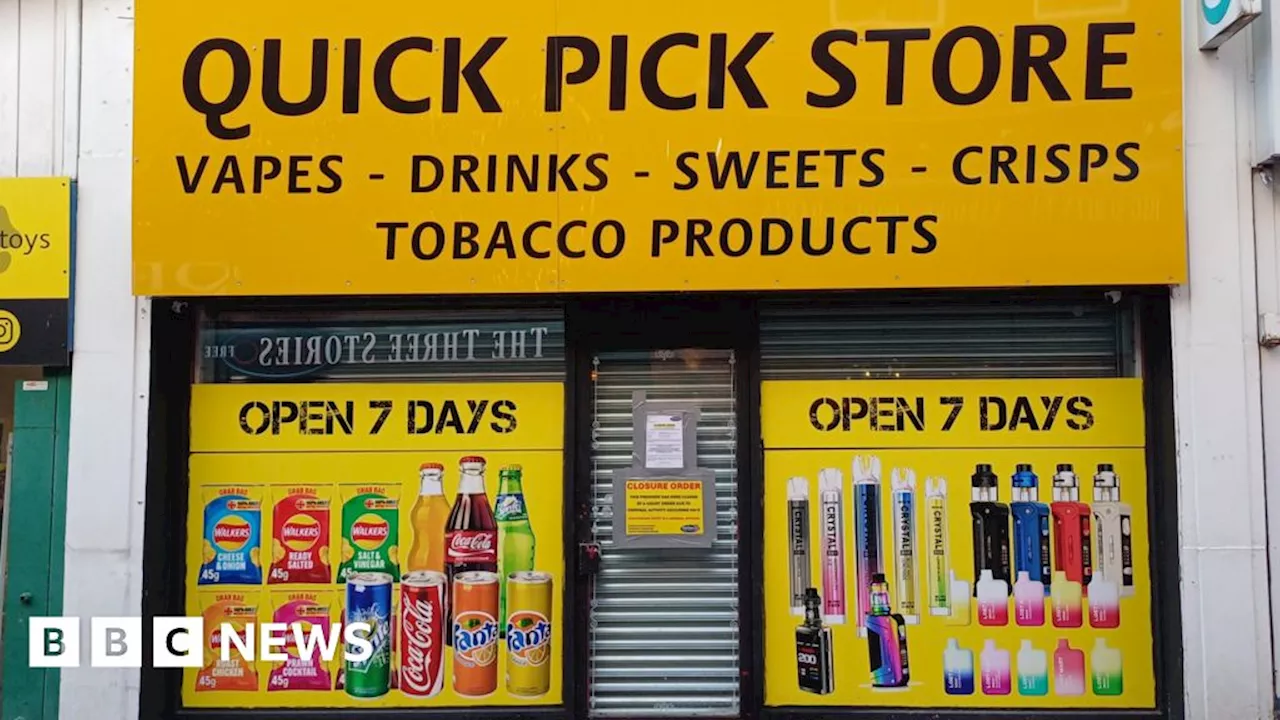 Peterlee shop closed as illegal vapes found behind fake wall