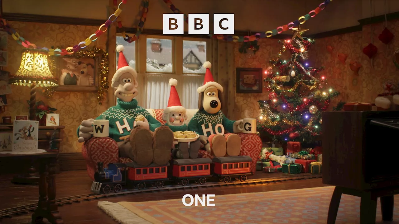 BBC unveils exclusive Wallace & Gromit themed Christmas idents