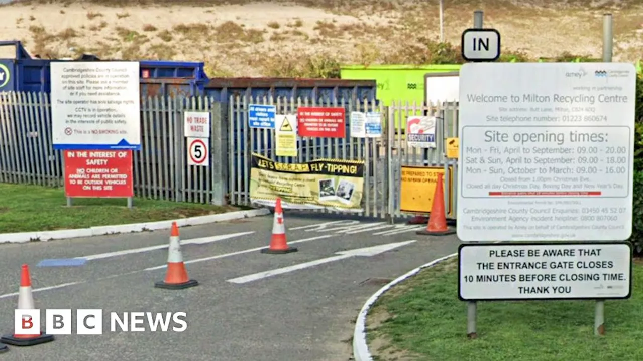 Milton recycling centre to shut for nine months for redevelopment