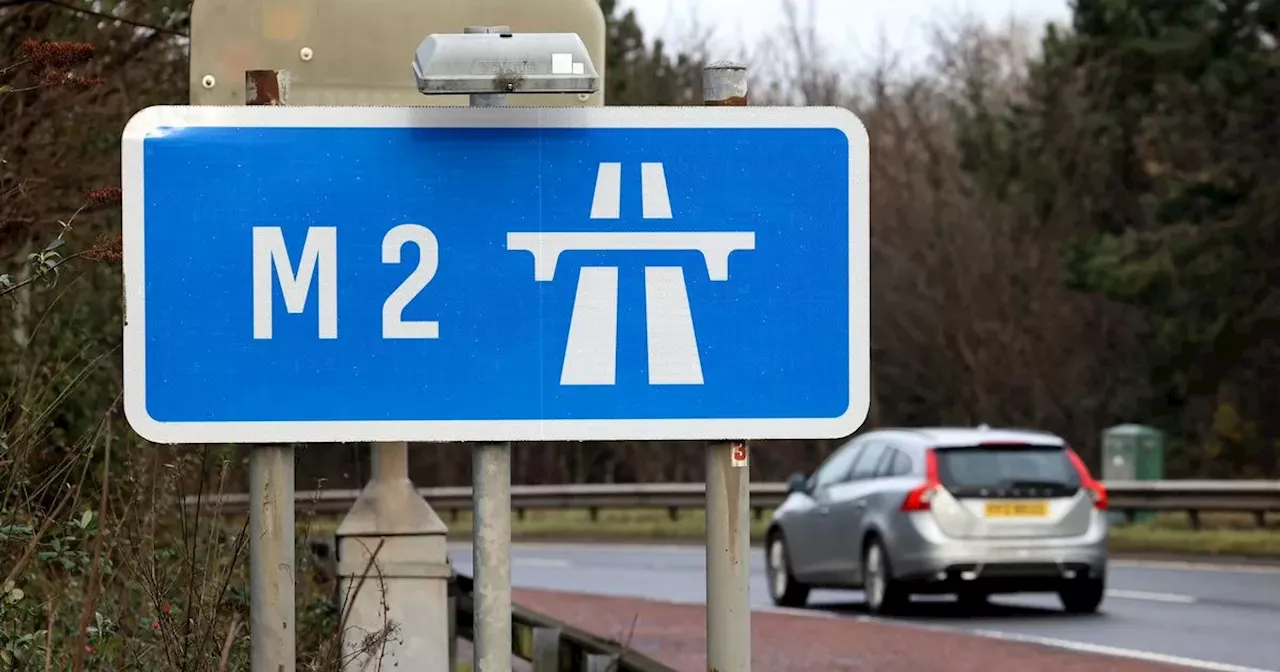 Live as police close section of M2 and warn of disruption to traffic