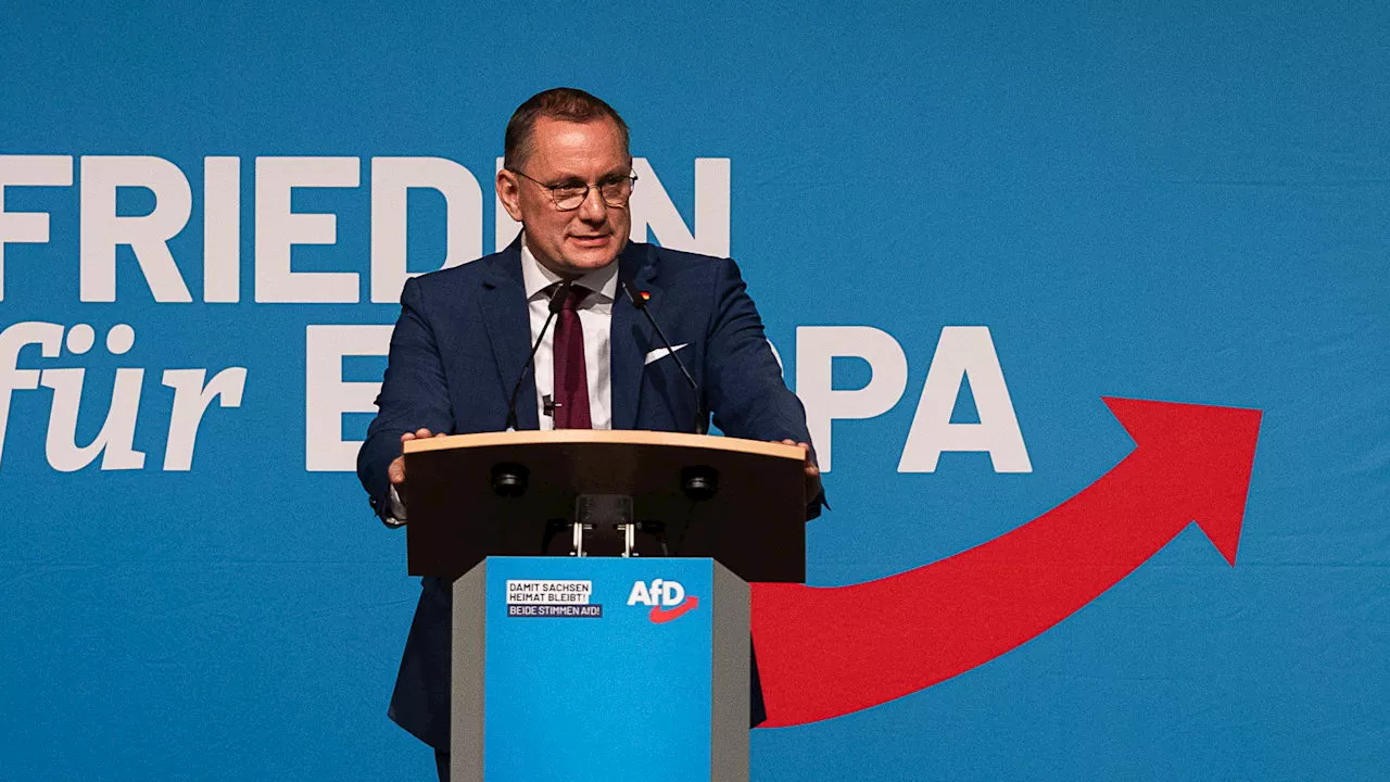 AfD in Sachsen bestätigt Tino Chrupalla für Bundestagswahl mit über 95%