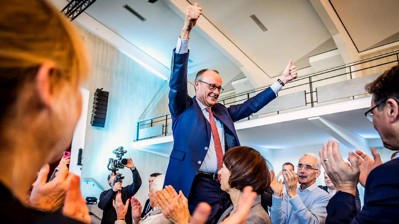 CDU gewählt Friedrich Merz zum Kandidaten für die Bundestagswahl in Schmallenberg