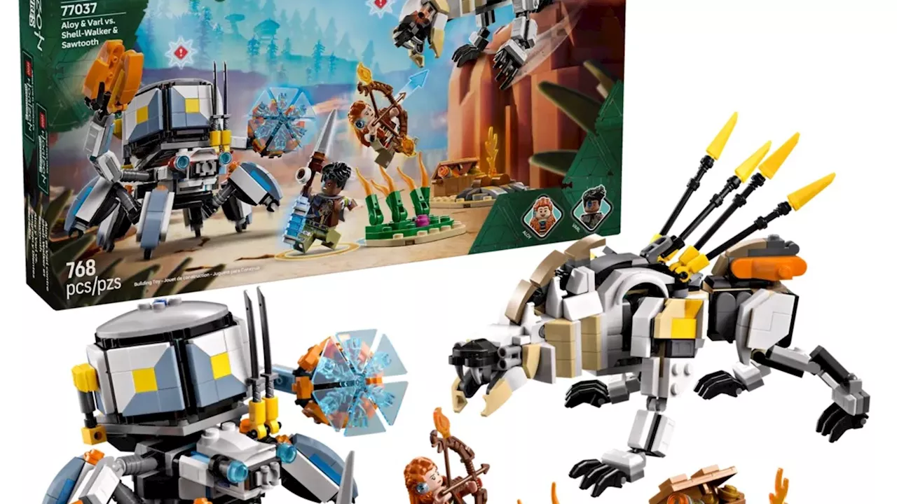 LEGO Unveils New LEGO Horizon Adventures Set with Aloy and Varl