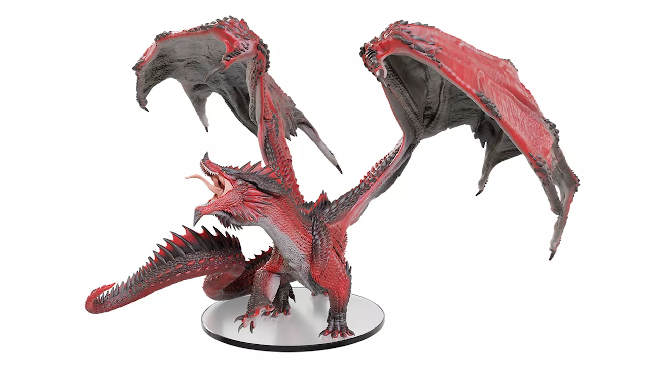 WizKids Reveals New Dungeons & Dragons Adult Red Dragon Tyrant