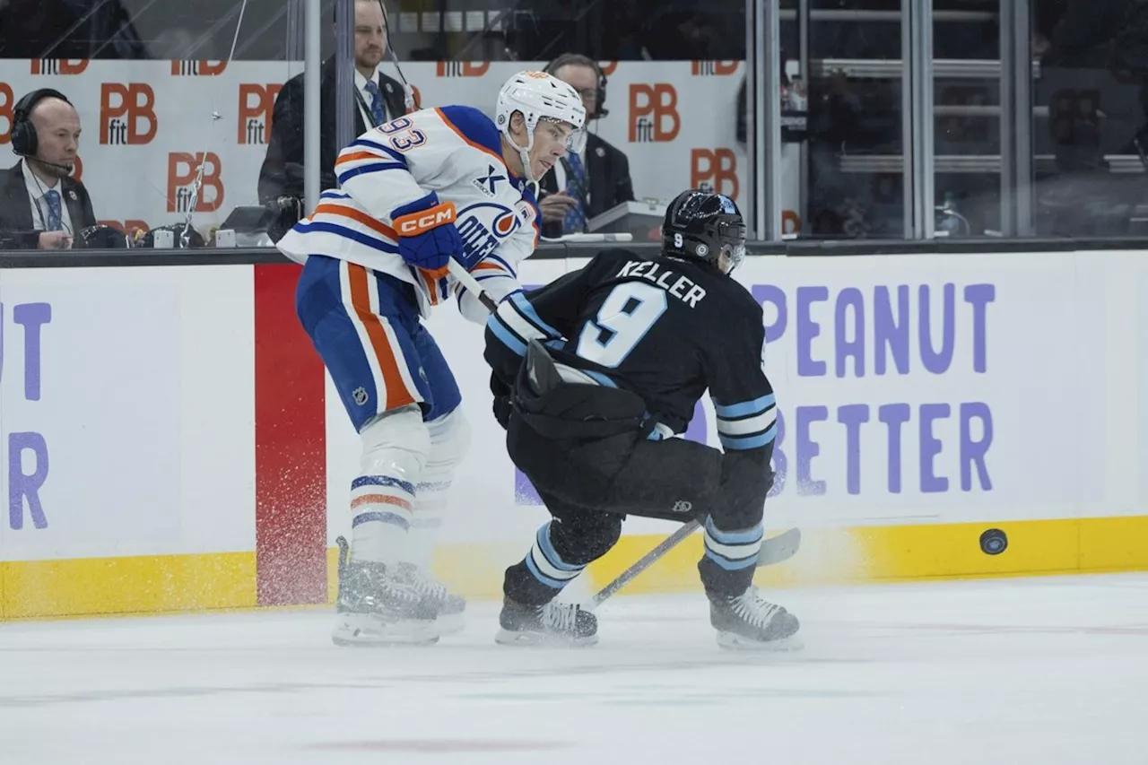 Oilers Edge Utah in Overtime with Key Second-Period Surge