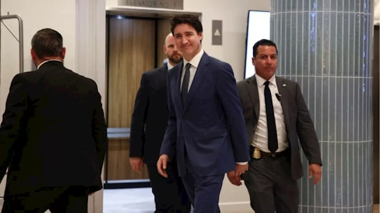 Prime Minister Justin Trudeau Meets with U.S. President-Elect Donald Trump in Florida