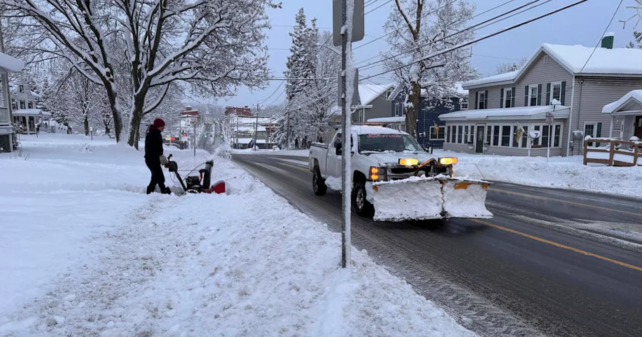 Cold blast to bring lake effect snow to multiple states as post-Thanksgiving travel underway