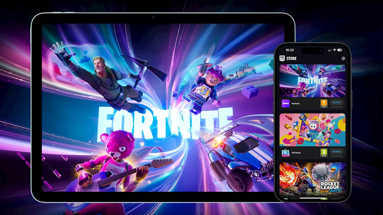 Comment Installer Fortnite et Epic Games Store sur iPhone/iPad