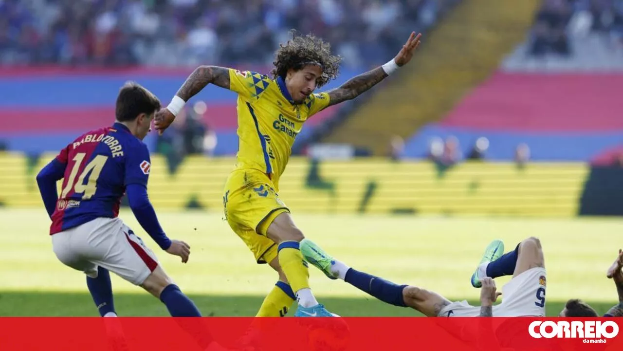 Fábio Silva trama Barcelona: golo do português dá vitória ao Las Palmas