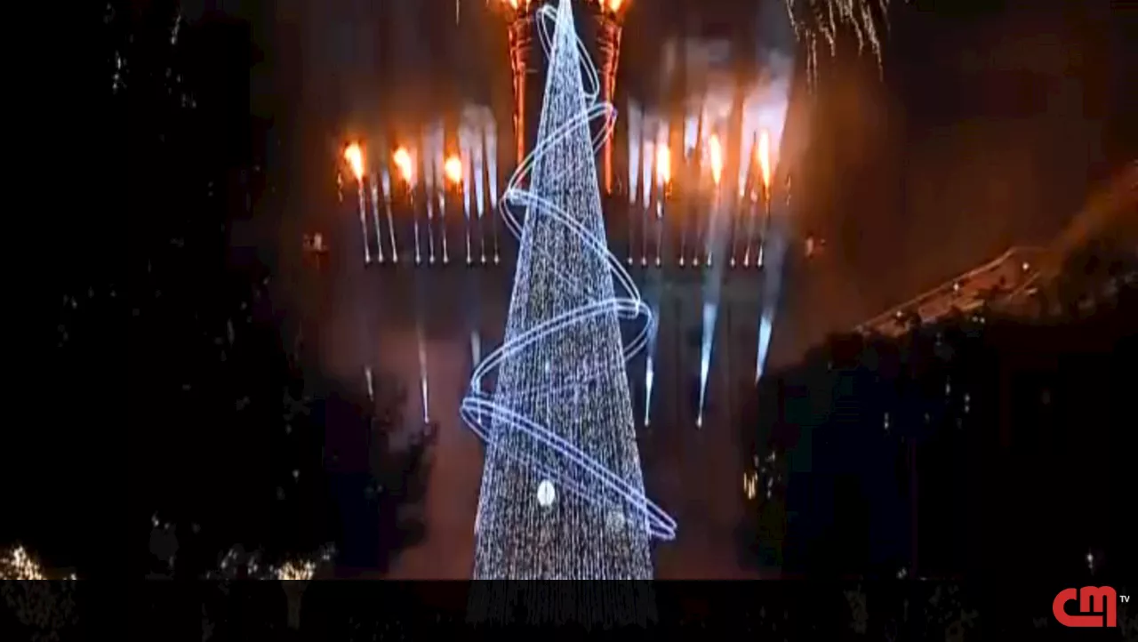 Inauguração da Iluminação de Natal no Porto com Música e Fogo de Artifício