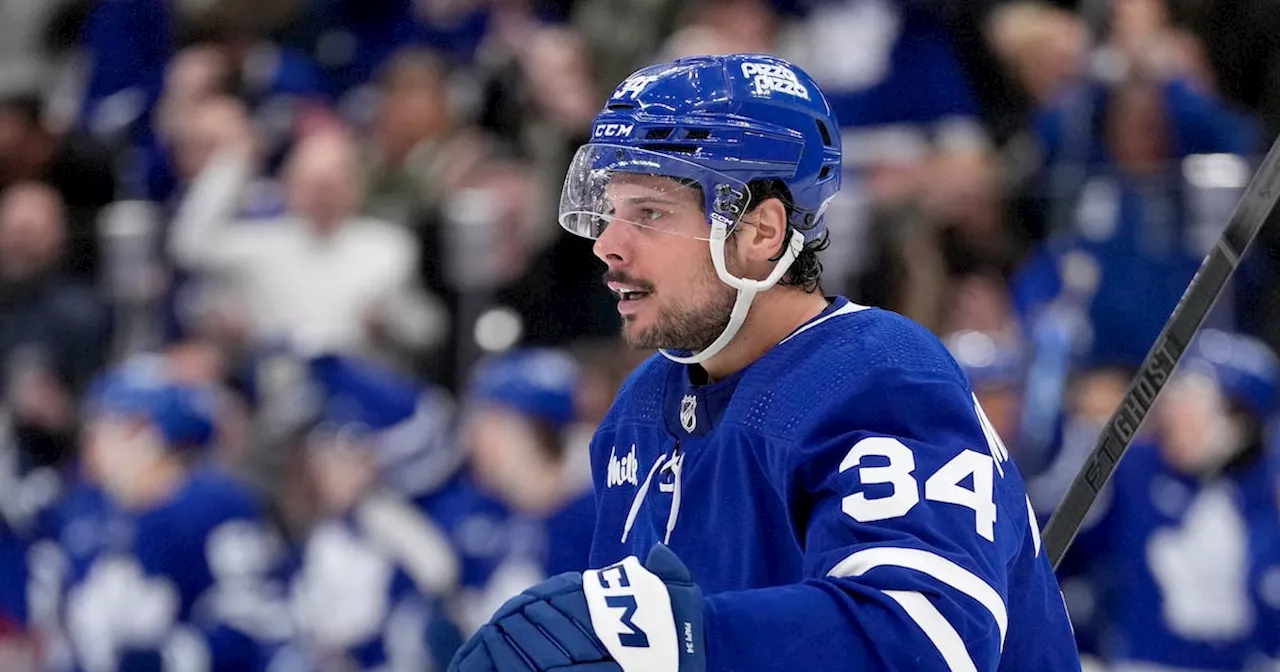 Toronto Maple Leafs' Auston Matthews Ready to Return After Nine-Game Absence