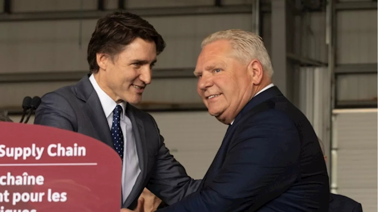 Ontario Premier Ford Rejects Criticism of Trudeau, Avoids Federal Politics