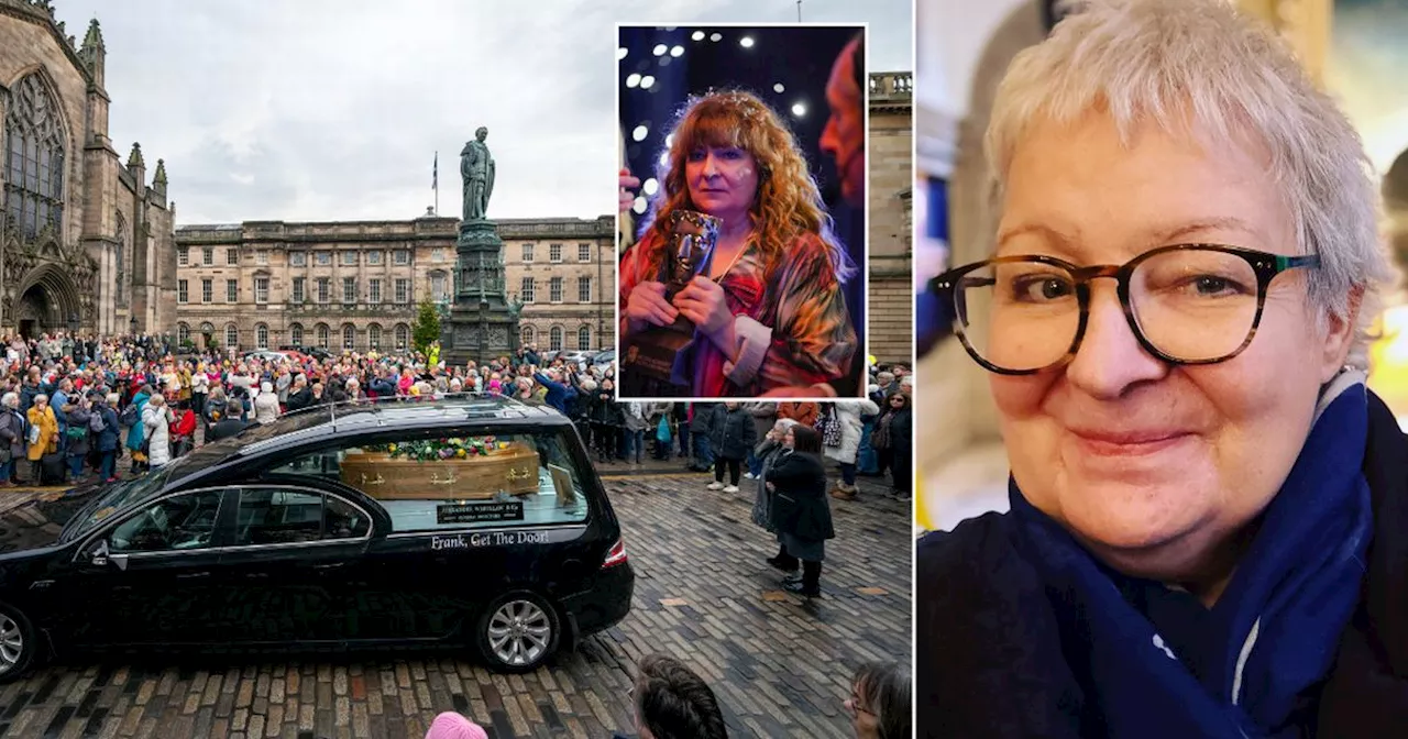 Janey Godley funeral in Glasgow updates as Scots star makes 'last tour' through beloved home city