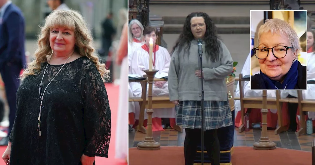 Janey Godley's daughter leads mourners for comedian's final standing ovation