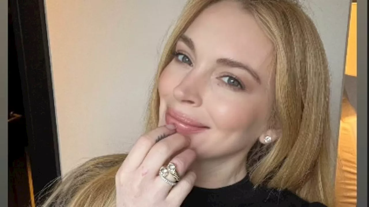 Lindsay Lohan Shares Stunning Selfie, Reveals Low-Maintenance Skincare Secrets