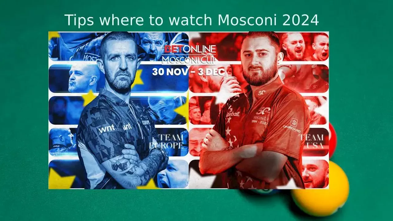 Mosconi Cup 2024 Team USA Faces Tough Challenge Against Team Europe