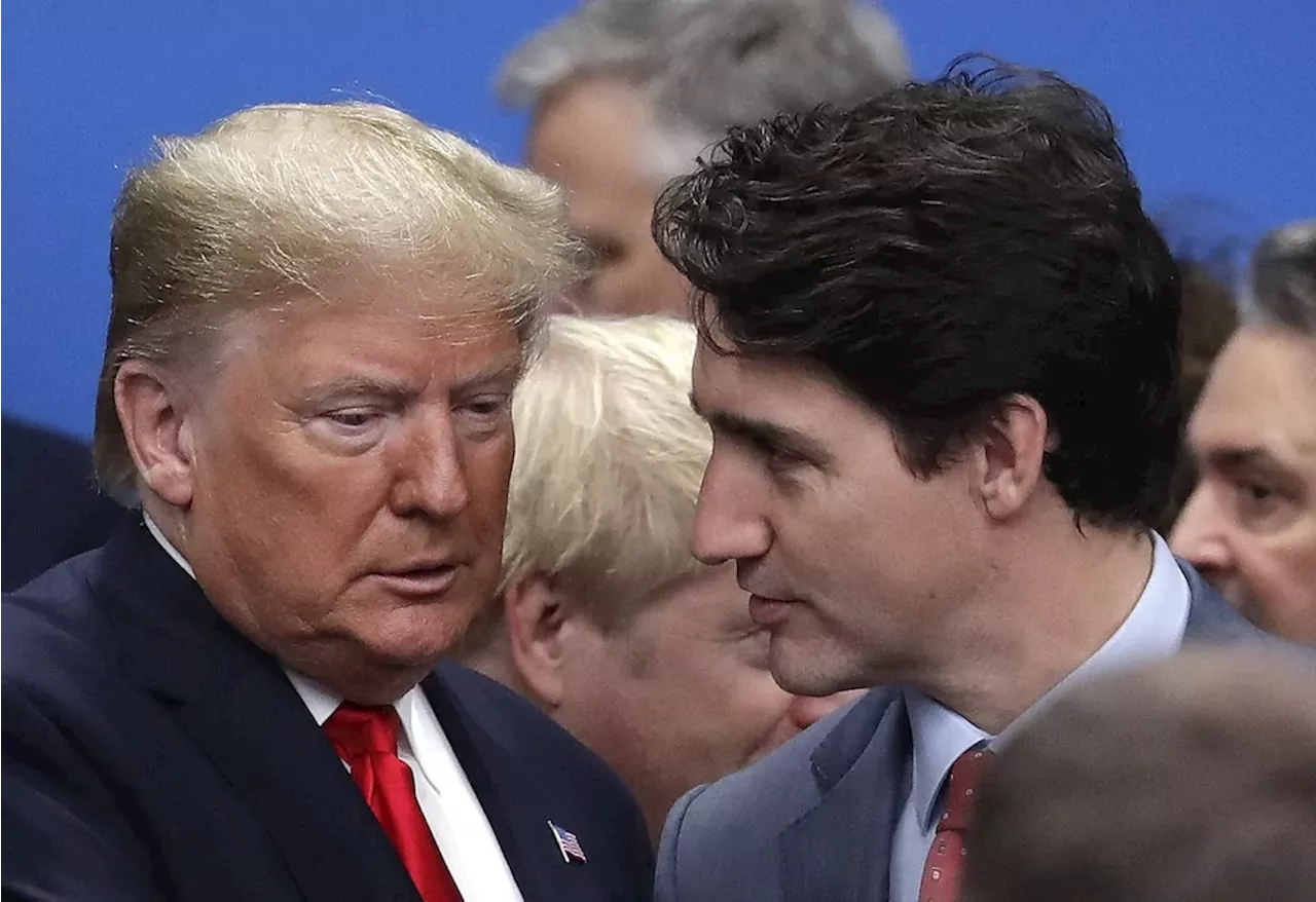 Trudeau meeting with Trump at Mar-a-Lago after threat to impose tariffs on Canadian goods