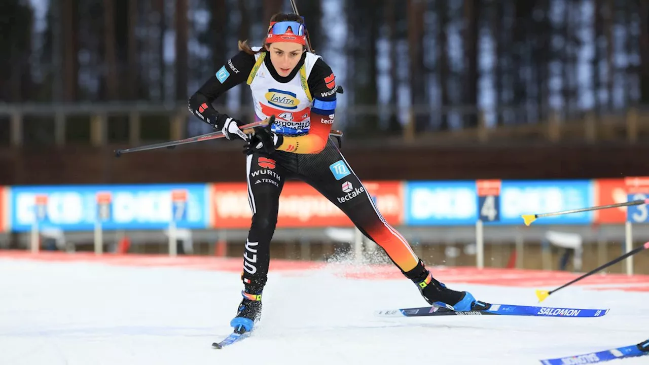 Auftakt des Biathlon-Weltcups: Deutsches Staffel-Duo auf dem Podest