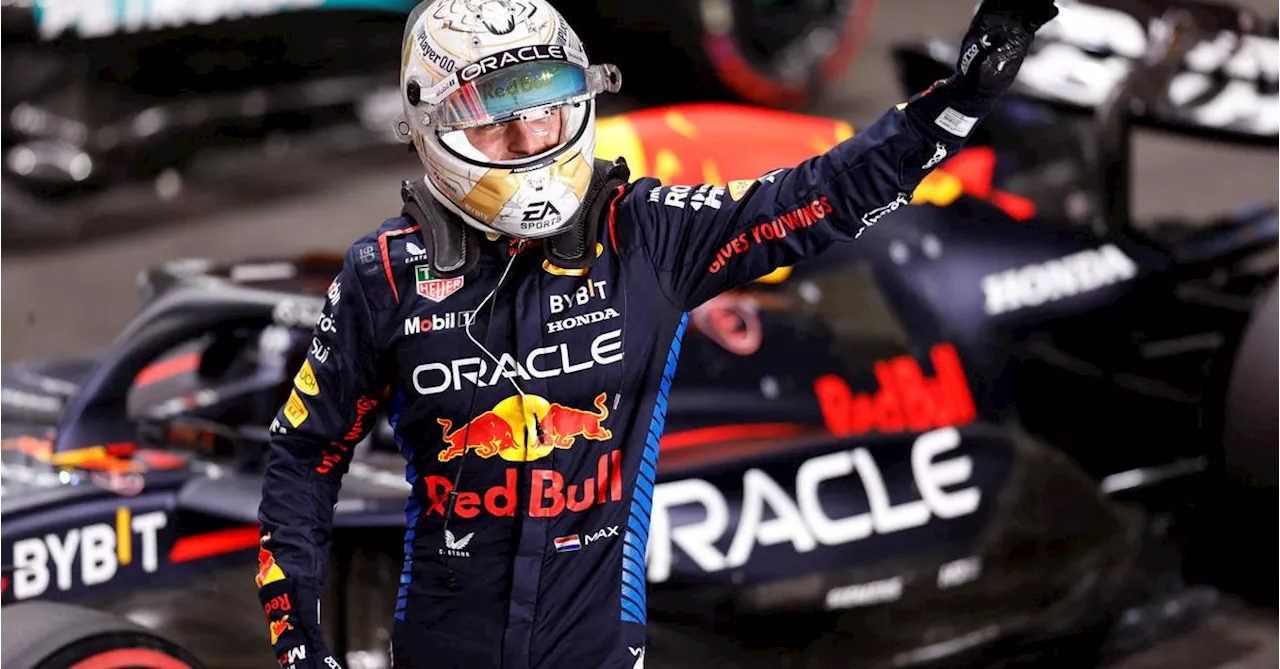 Verstappen holt in Katar Pole Position