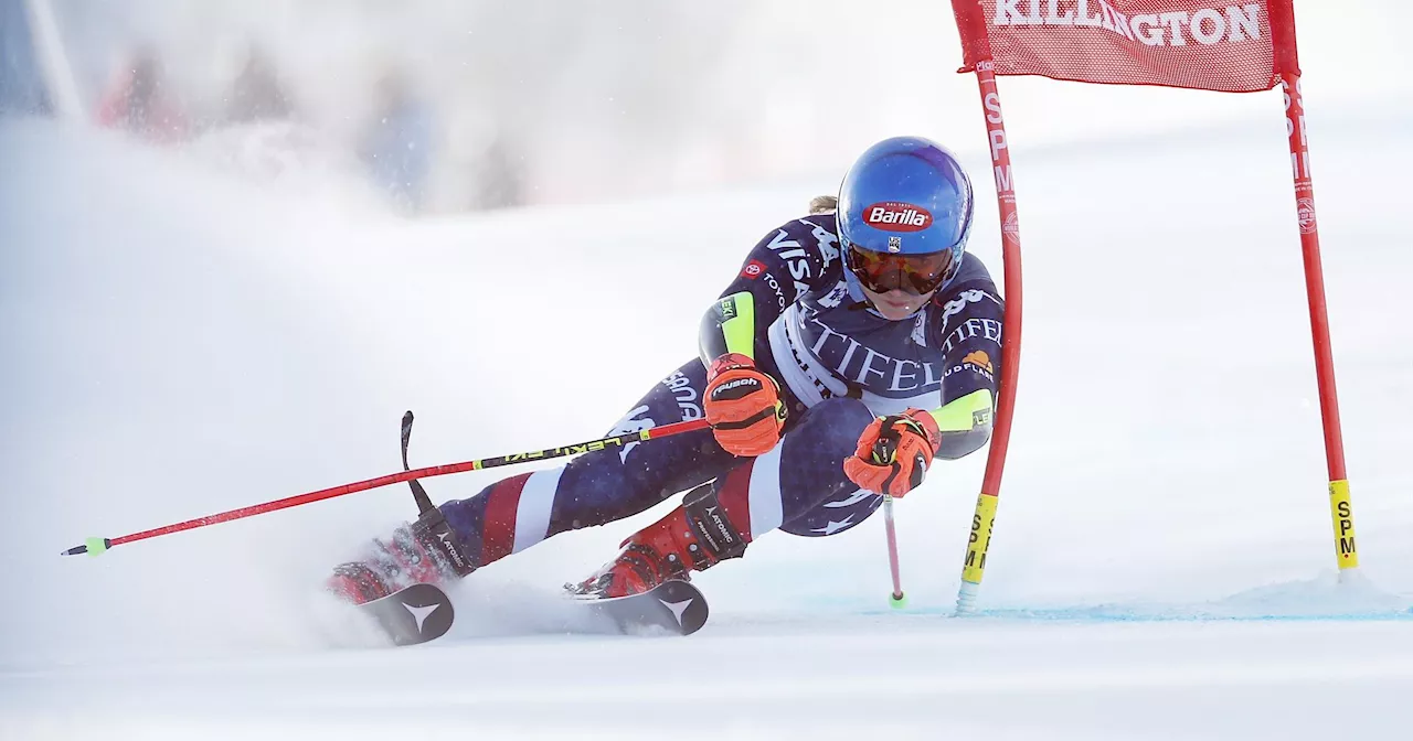 Mikaela Shiffrin Chute Lourdement, Sara Hector Gagne