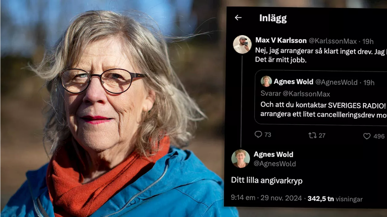 Wold: Kryp är inte farlig, men kritiken mot mitt arbete håller på