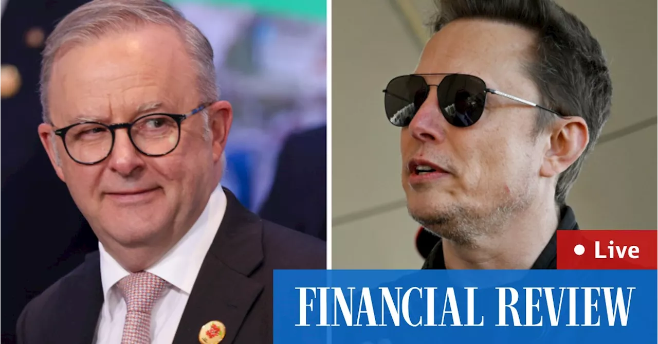 Social media ban: Elon Musk’s criticism of social media ban shows his agenda: Anthony Albanese