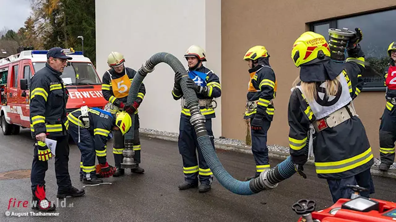 Oö: Abschluss Truppmann-Ausbildung im Bezirk Vöcklabruck: 42 neue Feuerwehrmänner und -frauen ausgebildet