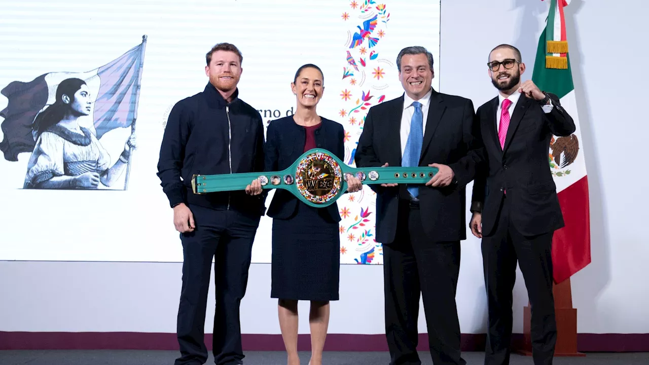 Canelo Álvarez en Mañanera Claudia Sheinbaum Hoy. Por Qué Llegó Sorpresa Conferencia