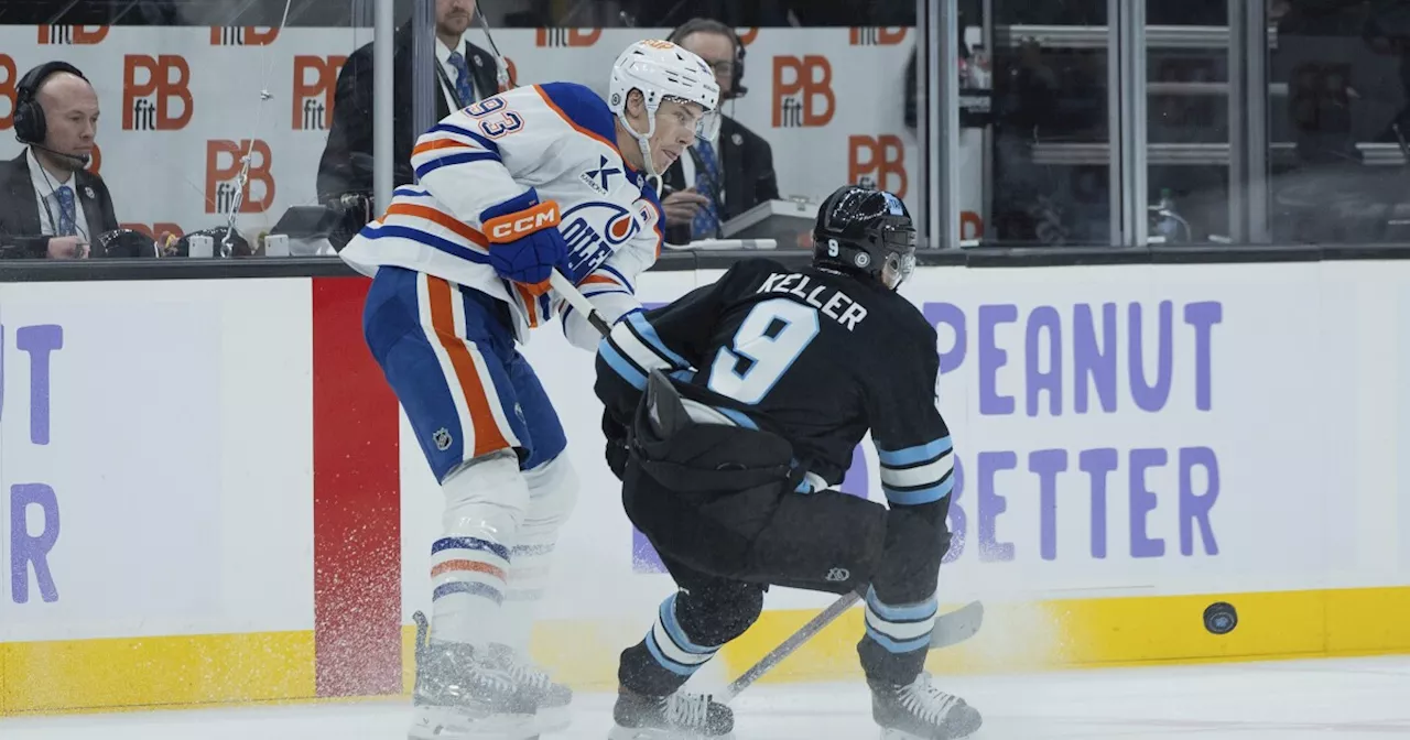 Ryan Nugent-Hopkins scores in OT to lift Oilers to 4-3 win over Utah