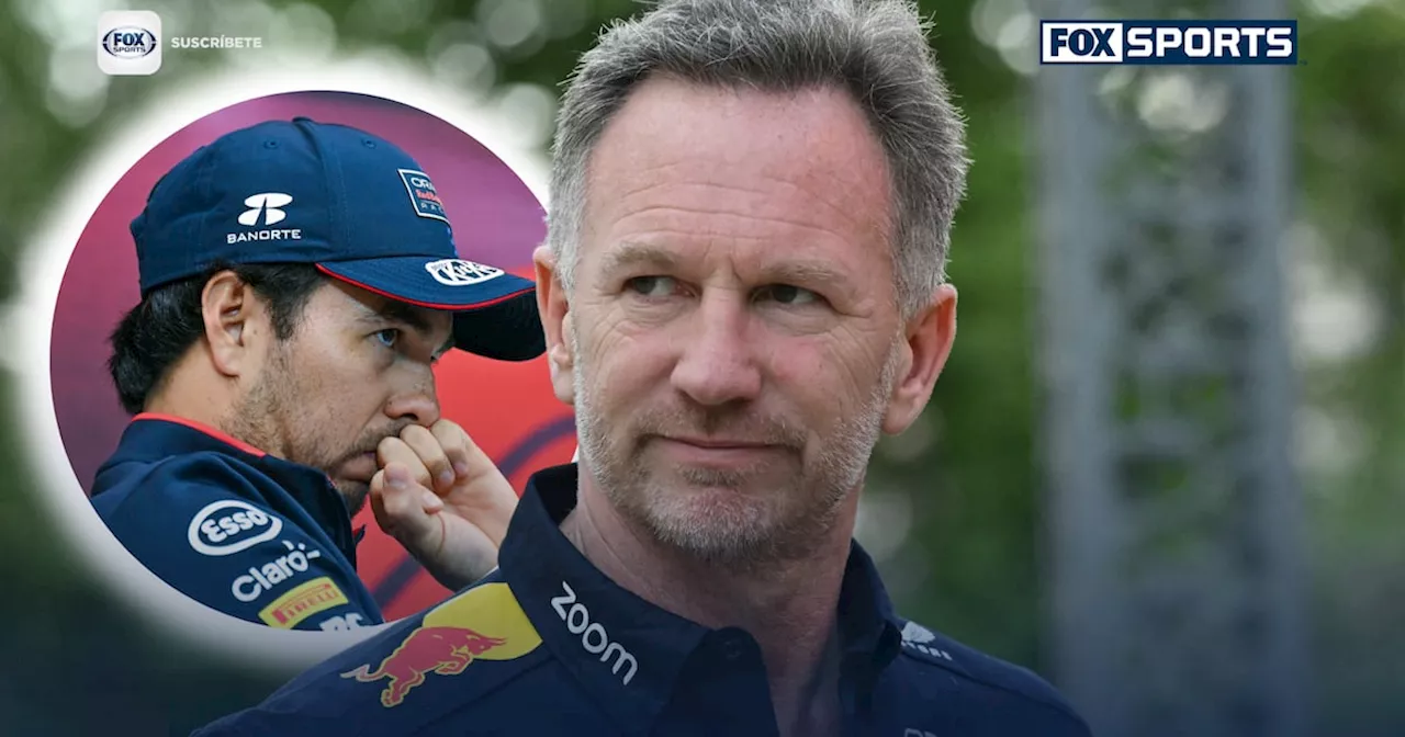 Christian Horner Espera Aclarar la Tardía Arrancada de Checo Pérez en Qatar