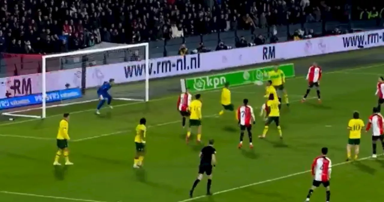 ¡Qué regreso! Santi Gimenez hace GOLAZO de chilena y rescata empate del Feyenoord en Eredivisie (VIDEO)