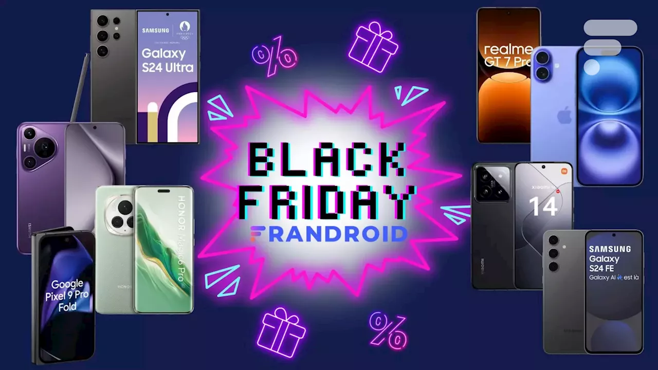 Black Friday : les smartphones premium comme les Galaxy S et iPhone sont en forte promotion