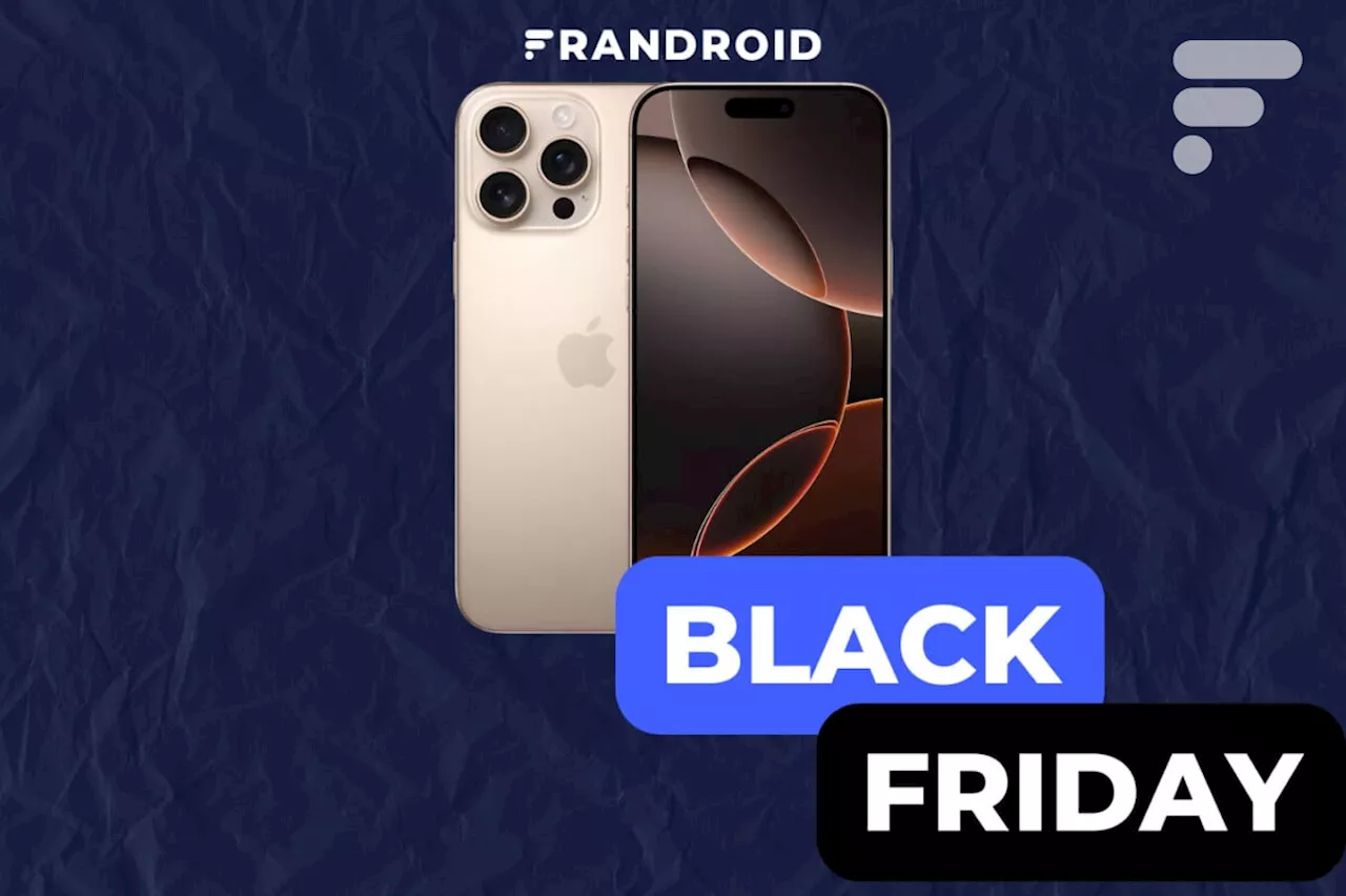 L’iPhone 16 Pro Max profite d’une belle offre chez Boulanger durant le Black Friday