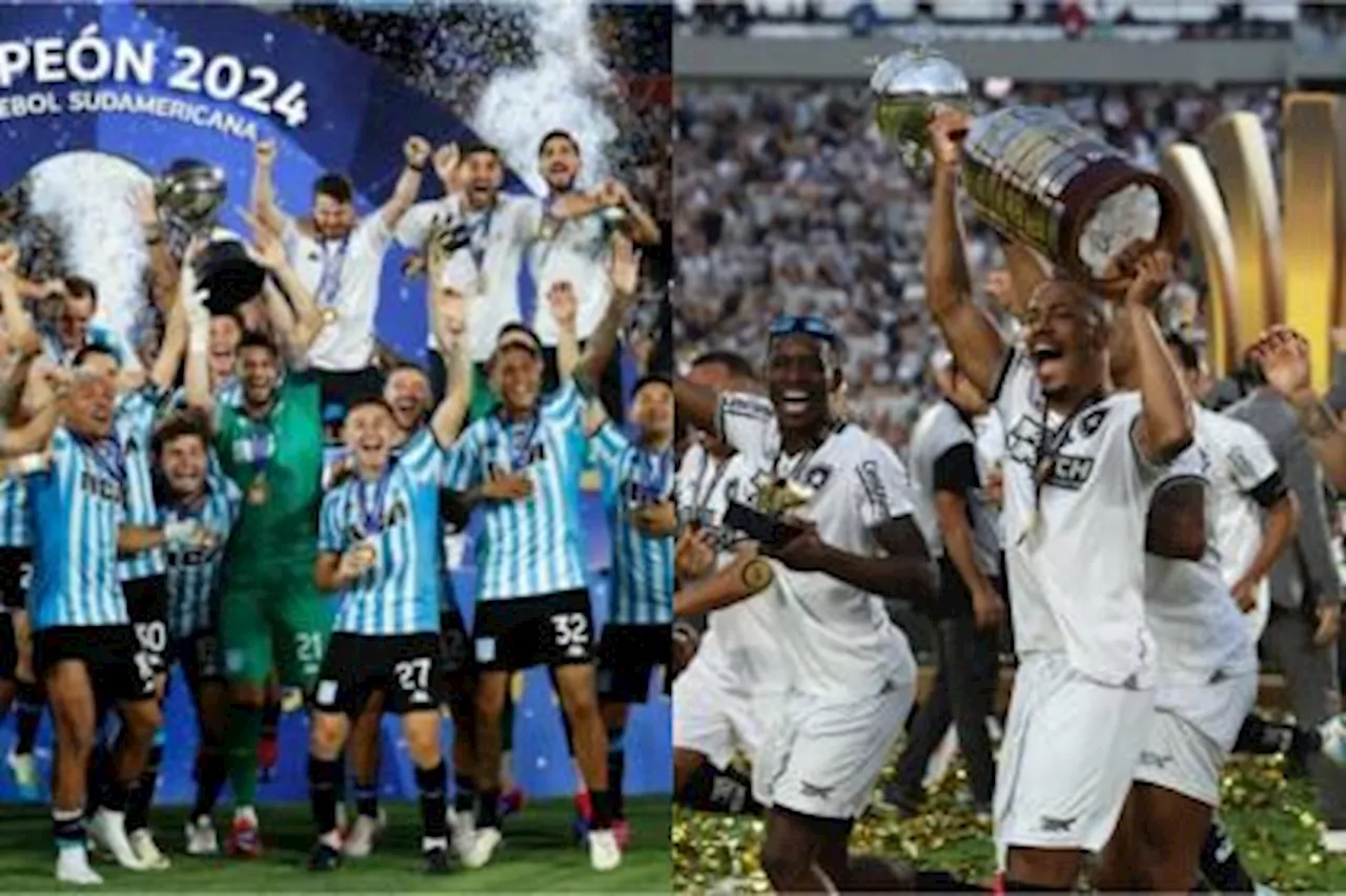 Botafogo y Racing Club de Avellaneda se enfrentarán en la Recopa Sudamericana 2025