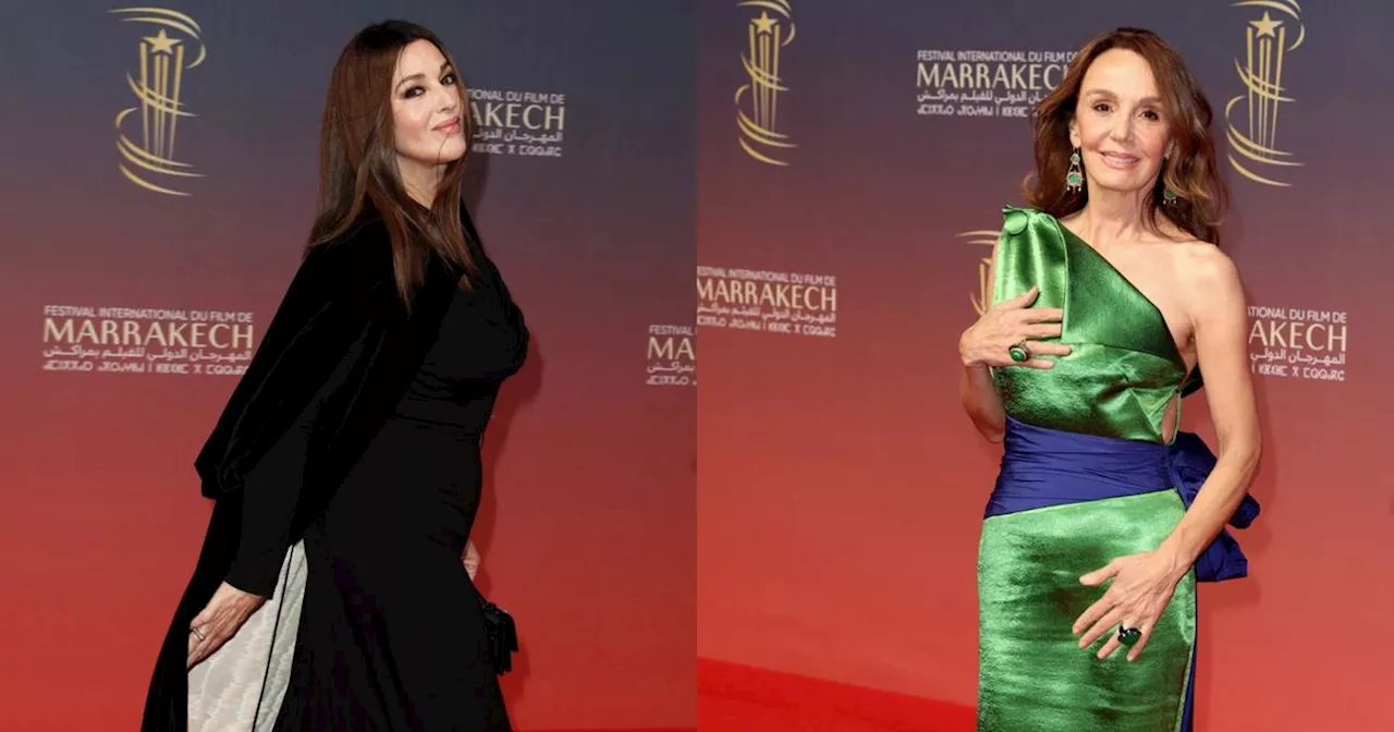 Monica Bellucci amoureuse, Philippine Leroy-Beaulieu lumineuse… Les stars réunies au Festival international du film de Marrakech